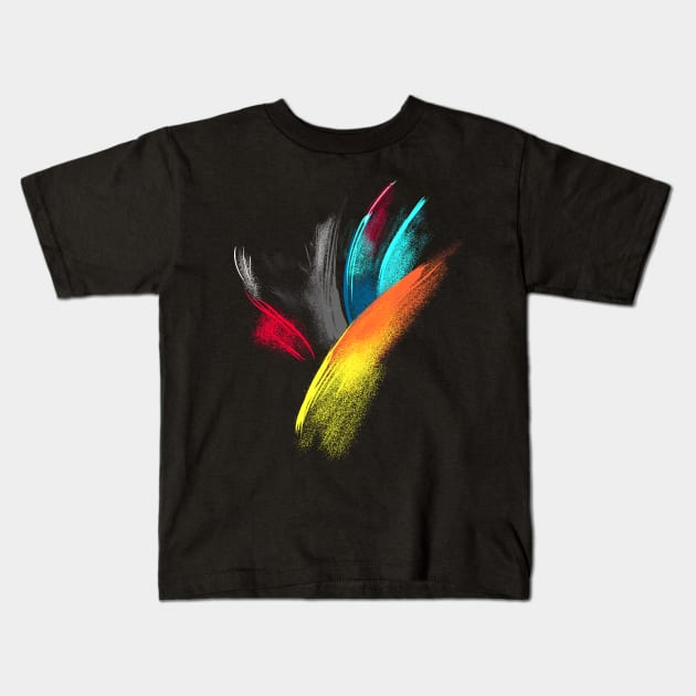 color Kids T-Shirt by Nikokosmos